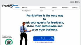 What Franklyview.com website looked like in 2018 (5 years ago)