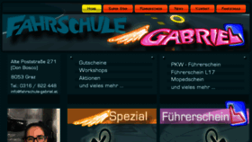 What Fahrschule-gabriel.at website looked like in 2018 (5 years ago)