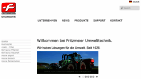 What Fritzmeier-umwelttechnik.com website looked like in 2018 (5 years ago)