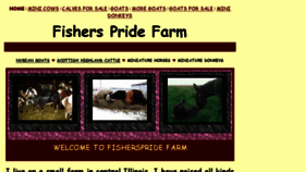 What Fisherspride.com website looked like in 2018 (5 years ago)