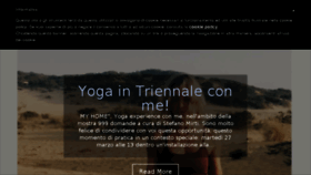 What Francescasenette.it website looked like in 2018 (5 years ago)
