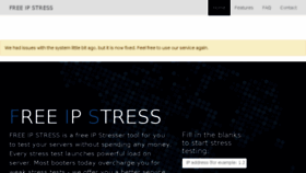 What Freeipstress.com website looked like in 2018 (5 years ago)
