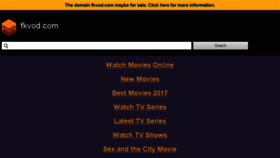 What Fkvod.com website looked like in 2018 (5 years ago)