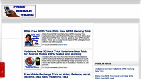 What Free-mobile-trick.blogspot.com website looked like in 2018 (5 years ago)