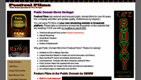 What Fesfilms.com website looked like in 2018 (5 years ago)