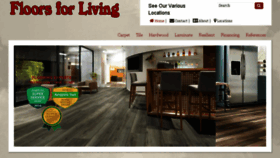 What Floorsforliving.com website looked like in 2018 (5 years ago)