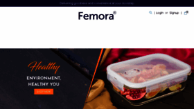 What Femora.in website looked like in 2018 (5 years ago)