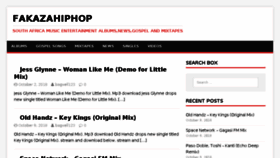 What Fakazahiphop.com website looked like in 2018 (5 years ago)