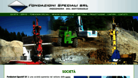What Fondazionispecialimilano.it website looked like in 2018 (5 years ago)
