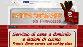 What Fatevicucinare.com website looked like in 2018 (5 years ago)