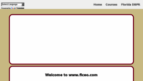 What Flceo.com website looked like in 2018 (5 years ago)