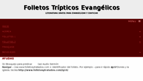 What Folletosytratados.com website looked like in 2018 (6 years ago)