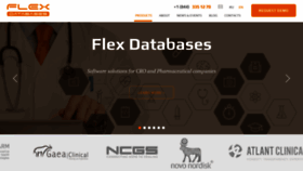 What Flexdatabases.com website looked like in 2018 (5 years ago)