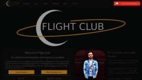 What Flightclub.io website looked like in 2018 (5 years ago)