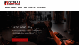 What Fitness-resources.com website looked like in 2018 (5 years ago)