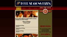 What Fourseasonspizza.com website looked like in 2018 (5 years ago)