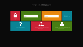 What Fitclubmanager.com website looked like in 2018 (5 years ago)