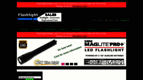 What Flashlightsales.com website looked like in 2018 (5 years ago)
