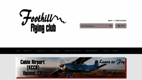 What Foothillflyingclub.com website looked like in 2018 (5 years ago)