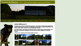 What Ferienhof-mandry.de website looked like in 2018 (5 years ago)