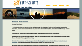 What Fort-schritte.de website looked like in 2018 (5 years ago)