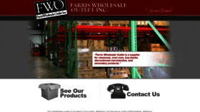 What Farriswholesale.com website looked like in 2018 (5 years ago)