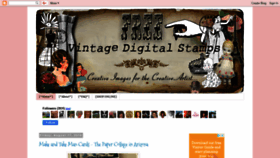 What Freevintagedigistamps.blogspot.com website looked like in 2018 (5 years ago)