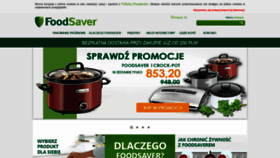 What Food-saver.pl website looked like in 2018 (5 years ago)