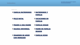 What Familiaunida.es website looked like in 2018 (5 years ago)