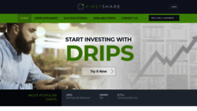 What Firstshare.com website looked like in 2018 (5 years ago)