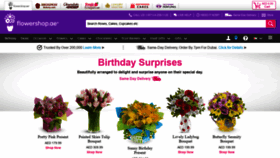 What Flowershop.ae website looked like in 2018 (6 years ago)