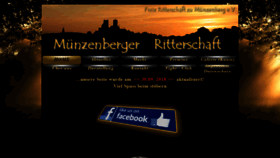 What Freie-ritterschaft-zu-muenzenberg.de website looked like in 2018 (5 years ago)