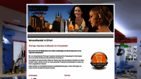 What Friseurbedarf-erfurt.de website looked like in 2018 (5 years ago)