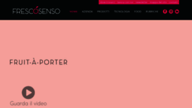 What Frescosenso.it website looked like in 2018 (5 years ago)