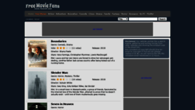 What Fmovief.net website looked like in 2018 (5 years ago)