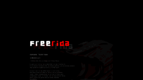 What Freerida.de website looked like in 2018 (5 years ago)