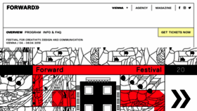 What Forward-festival.com website looked like in 2018 (5 years ago)