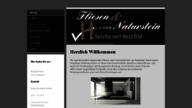 What Fliesen-vonhatzfeld.de website looked like in 2018 (5 years ago)