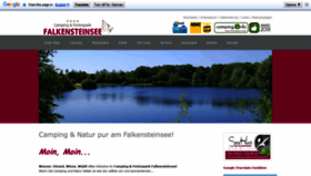 What Falkensteinsee.de website looked like in 2018 (5 years ago)