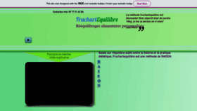 What Fruchartequilibre.com website looked like in 2018 (5 years ago)