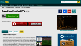 What Free-live-football-tv.soft112.com website looked like in 2018 (5 years ago)