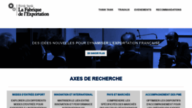 What Fabrique-exportation.fr website looked like in 2018 (5 years ago)
