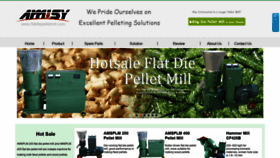 What Flatdiepelletmill.com website looked like in 2018 (5 years ago)