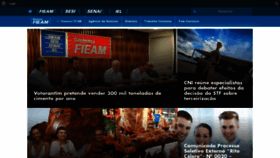 What Fieam.org.br website looked like in 2018 (5 years ago)