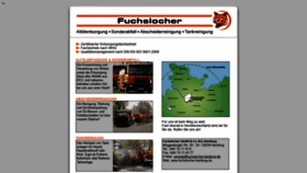What Fuchslocher-hamburg.de website looked like in 2018 (5 years ago)