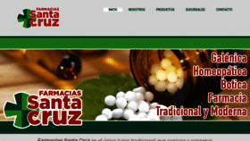 What Farmaciasantacruz.com.mx website looked like in 2018 (5 years ago)