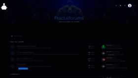 What Fractalforums.org website looked like in 2018 (5 years ago)