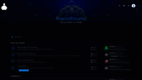 What Fractalforums.org website looked like in 2018 (6 years ago)