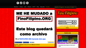 What Finofilipino.com website looked like in 2018 (5 years ago)
