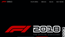 What Formula1-game.com website looked like in 2018 (5 years ago)